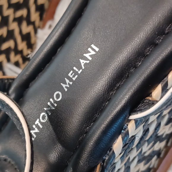 Antonio Melani Hazelle Strappy Woven Platform Wedge Espadrille Sandals Size 10 - Picture 6 of 14